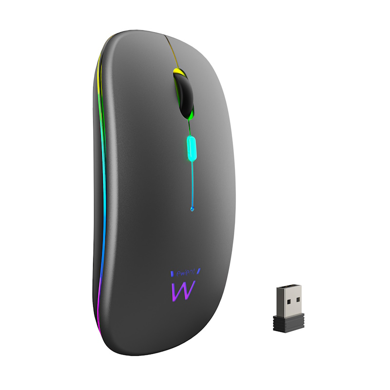EW3242 | Rechargeable Wireless Mouse Dual Connection Bluetooth 2.4Ghz | Ewent | distributori informatica